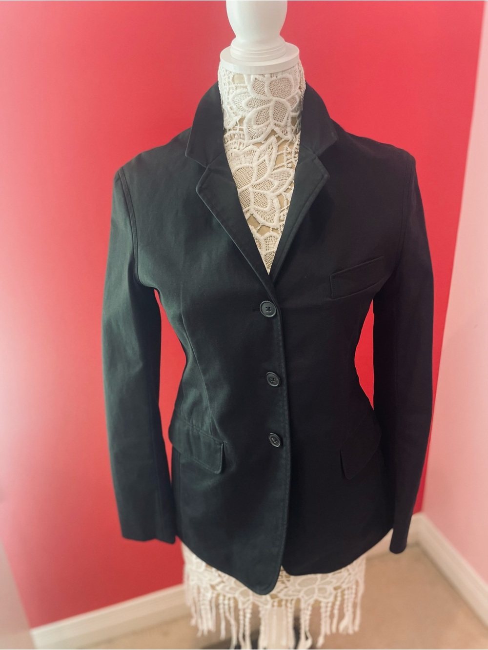 Jil Sander Black Women's Tailored Blazer